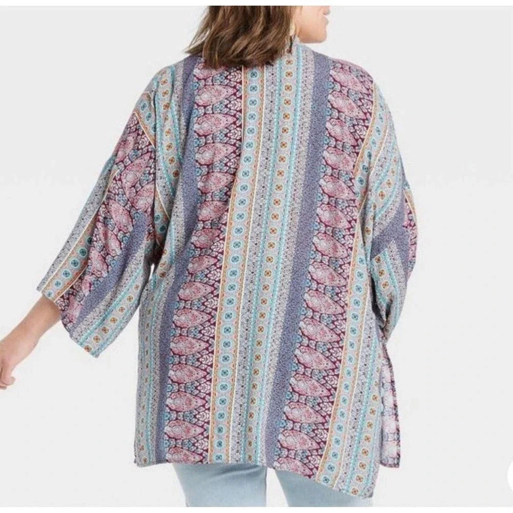 ✨Knox Rose Boho Cover Up‎ Kimono. Size XL/XXL✨ - Picture 2 of 11